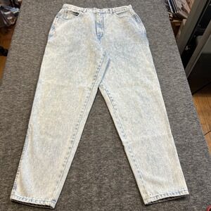 Vintage Stefano International Size‎ 18 Acid Wash Jeans High Waist Mom Jeans